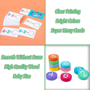 Jogo Montessori de Matemática Infantil