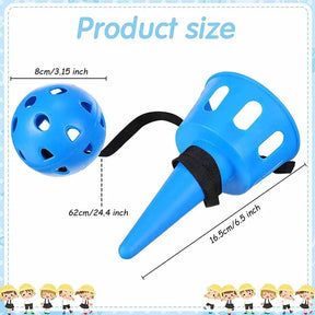 Jogo de Arremesso e Pega Bolinha – Conjunto Divertido de Coordenação Motora Infantil