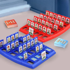 Jogo de Adivinha Quem Sou – Tabuleiro Interativo de Raciocínio Lógico e Diversão em Família