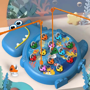 Pesca Magnética Dinossauro – Jogo Montessori de Coordenação e Diversão