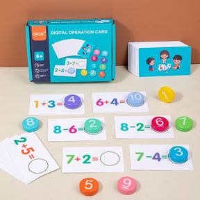 Jogo Montessori de Matemática Infantil