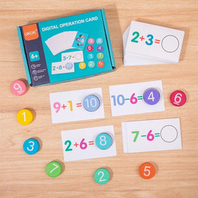 Jogo Montessori de Matemática Infantil