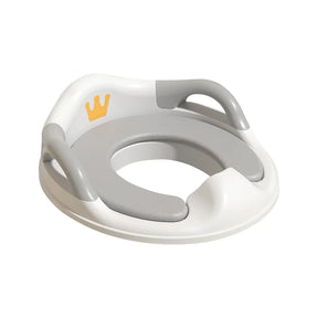 Assento Redutor Infantil Acolchoado com Alças – Adaptador Portátil Antiderrapante para Treinamento no Vaso Sanitário