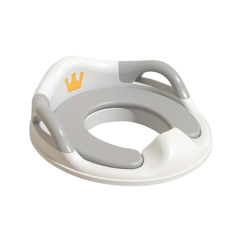 Assento Redutor Infantil Acolchoado com Alças – Adaptador Portátil Antiderrapante para Treinamento no Vaso Sanitário